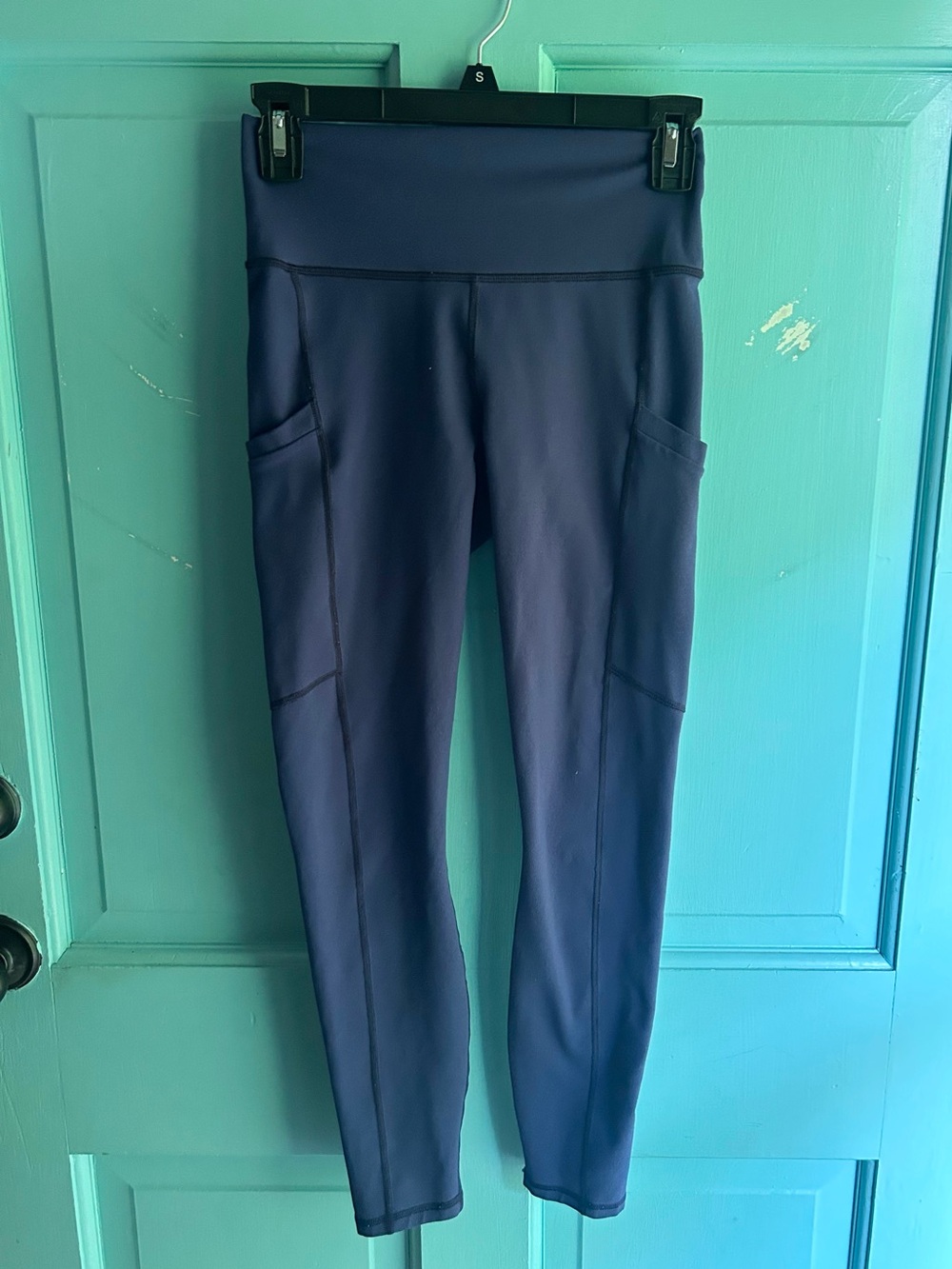 Fabletics PowerHold Active Leggings in Deep Navy Size Small